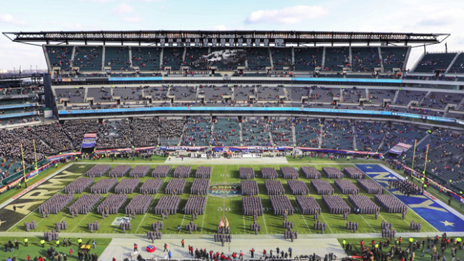 Army-Navy 2018 march on Army-Navy 2018 march on