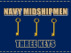 Navy 3-keys