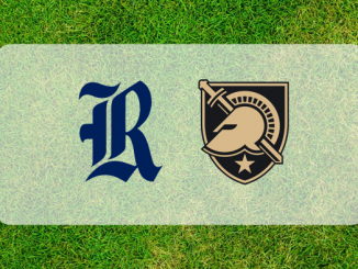 Army and Rice logos on grass