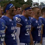 Air Force football players