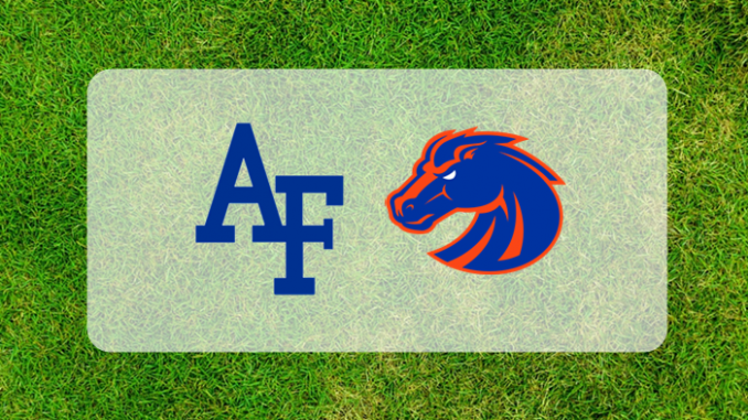 Air Force and Boise State logos