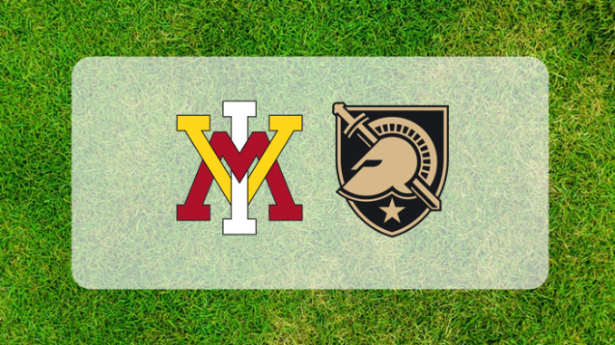 Army and VMI logos