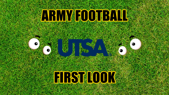 rmy Football First Look-UTSA