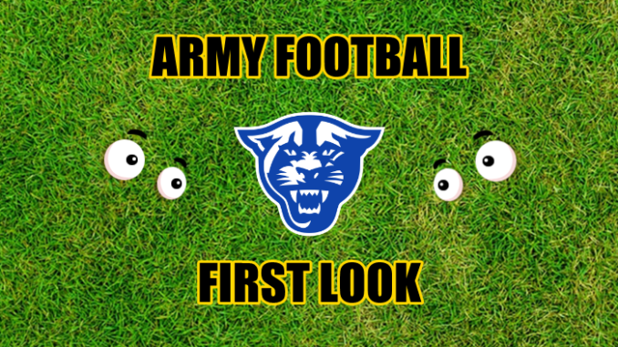 Army Football First Look Georgia State